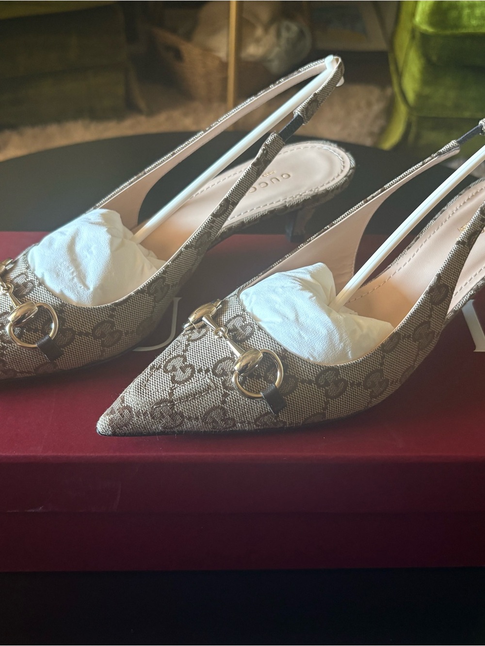 Gucci | Women’s sling back with horsebit